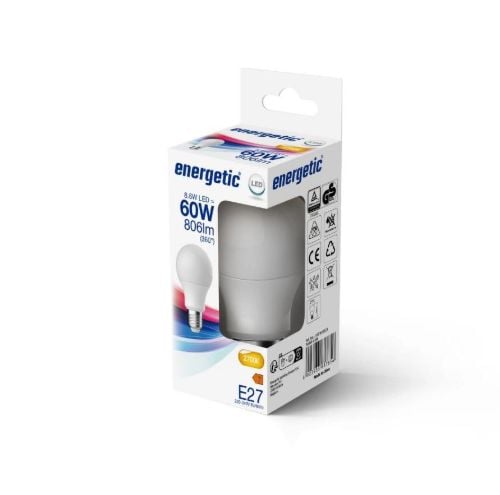 Nordlux E27 A60 Glühbirne 60 W 806 Lumen – Warmweiß/Matt OUTLET