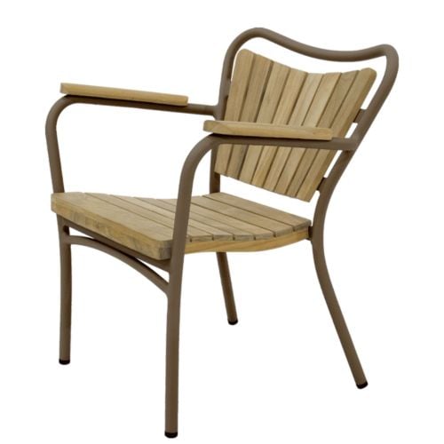 Mandalay Marguerit Børnestol - Teak/Mocca