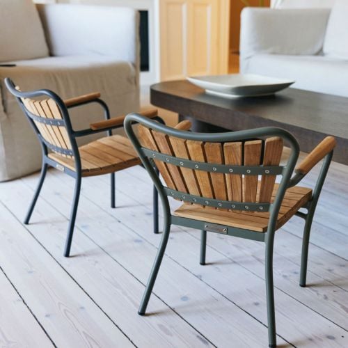 Mandalay Marguerit Kinderstuhl H: 47 cm - Teak/Mocca