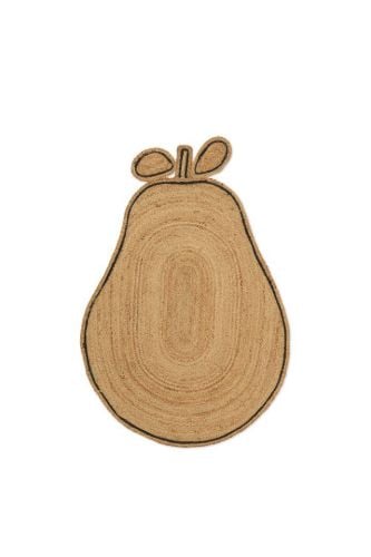 Ferm Living Pear Braided Jute Rug 95x140 cm - Natural