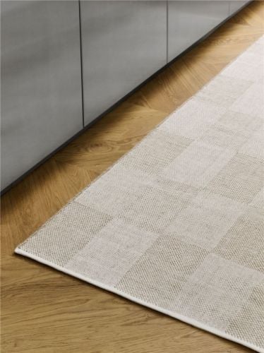 HAY Check Rug Large 200x300 cm - Uld/Sand