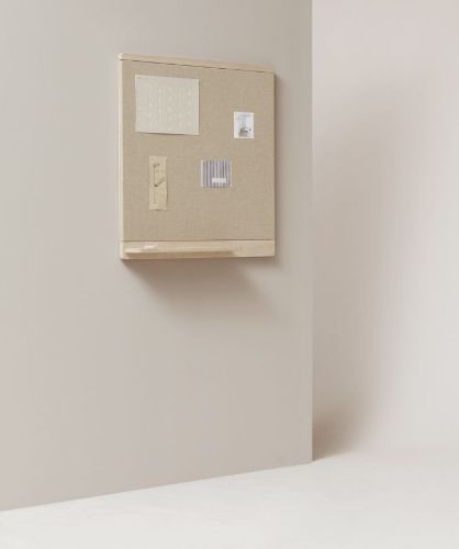 Form & Refine Rim Opslagstavle 75x75 cm – Weiß geölte Eiche