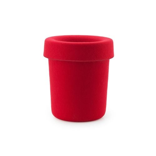 Normann Copenhagen Hide Office Bin - Bright Red 