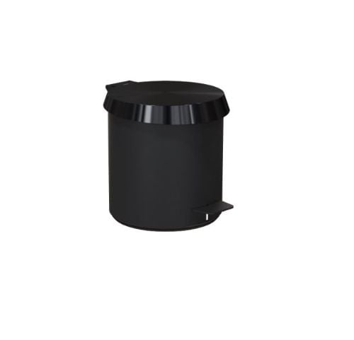 FROST Pedalspand 250 Small 6L - Mat Sort/Børstet Sort
