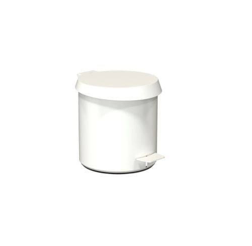 FROST Pedalspand 250 Small 6L - Mat Hvid