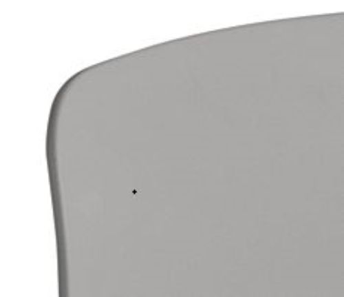 HAY AAC50 Bürostuhl mit Rollen SH: 42-56 cm – Betongrau/Aluminium
