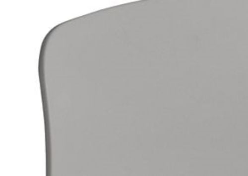 HAY AAC50 Bürostuhl m/hjul SH: 42-56 cm – Betongrau/Schwarzes Aluminium