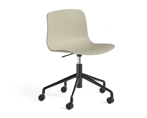 HAY AAC50 Kontorstol m/hjul  - Pastel Green/Black Aluminium 