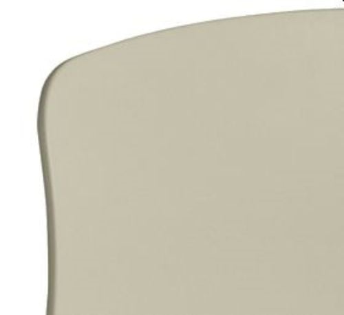 HAY AAC50 Bürostuhl mit Rollen SH: 42-56 cm – Pastellgrün/Schwarzes Aluminium
