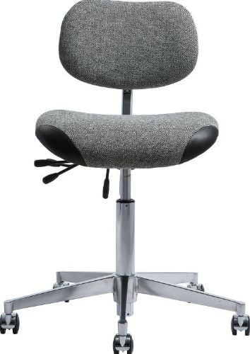Vermund VL67 Bürostuhl – Schwarz/Weiß