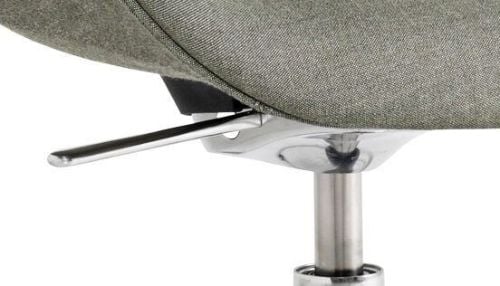 HAY AAC155 Stuhl About A Chair SH: 44 cm – Poliertes Aluminium/Hallingdal 130