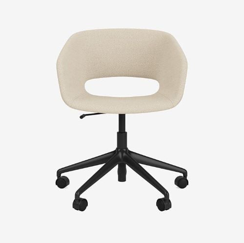 Montana Marée 406 Bürodrehstuhl auf Rollen SH: 40-52 cm - Hallingdal 200/Schwarz Recycelter Kunststoff