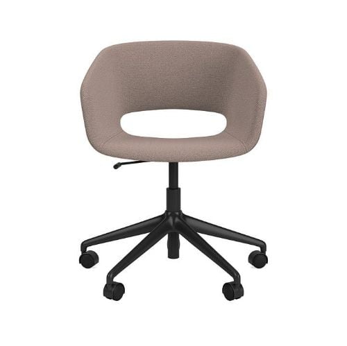 Montana Marée 406 Bürodrehstuhl auf Rollen SH: 40-52 cm - Steelcut Trio 416/Schwarz Recycelter Kunststoff