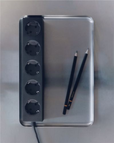 Sockel Power Beam L: 2 m - Anthrazit