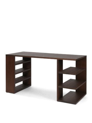 Ferm Living Edre Desk 137x65 cm - Dark Stained Pine 