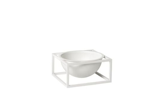 Audo Copenhagen Kubus Bowl Centerpiece Lille Ø: 14 cm - Hvid