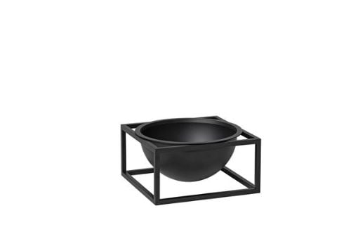 Audo Copenhagen Kubus Bowl Centerpiece Lille Ø: 14 cm - Sort
