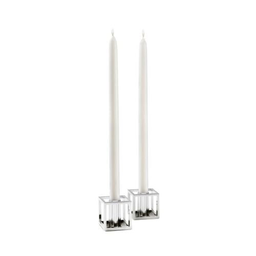 Audo Copenhagen Kubus Micro 3,5x3,5 cm 2 stk - Nikkel