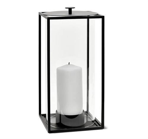 Audo Copenhagen Kubus Light'in Lanterne Medium H: 24 cm - Sort