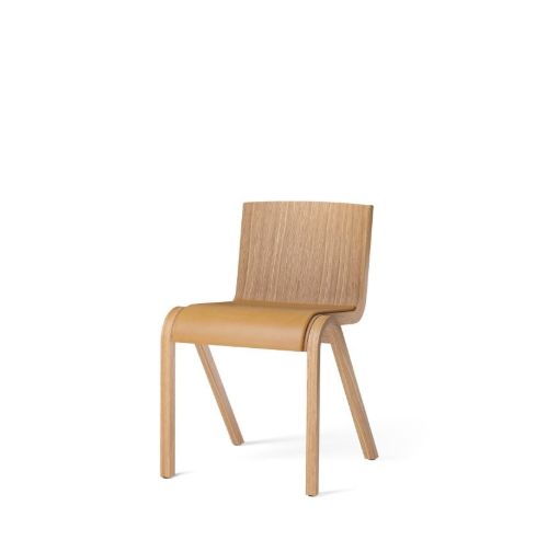 Audo Copenhagen Ready Dining Chair Sitz gepolstert SH: 48 cm – Natureiche/Dakar 0250