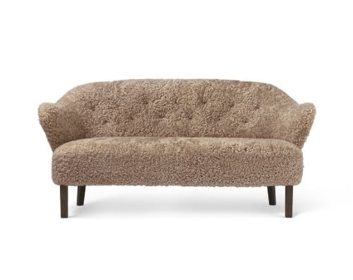 Audo Copenhagen Ingeborg 2,5 Pers. Sofa L: 160 cm - Sheepskin Sahara/Røget Eg
