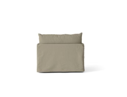 Audo Copenhagen Offset 1 Pers. Sofa mit losem Bezug B: 94 cm – Cotlin Poppy Seed