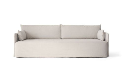Audo Copenhagen Offset 3 Pers. Sofa med Løst Betræk L: 228 cm - Cotlin Oat