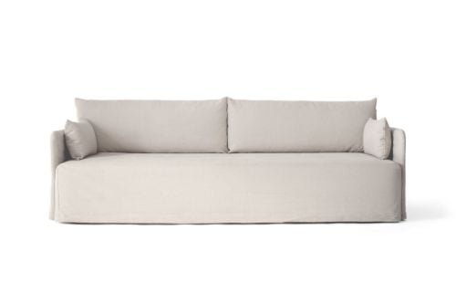 Audo Copenhagen Løst Sofabetræk Offset 3 Pers. L: 228 cm - Cotlin Oat