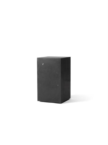 Audo Copenhagen Plinth Tall H: 51 cm - Black Marquina Marble