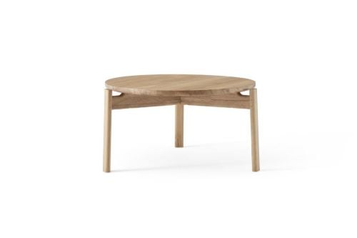 Audo Copenhagen Passage Loungetisch Ø: 70 cm – Eiche natur