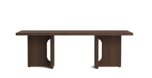 Audo Copenhagen Androgyne Lounge Table B: 120 cm - Dark Stained Oak