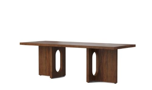 Audo Copenhagen Androgyne Loungetisch 120x45 cm - Walnuss / Walnuss