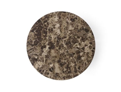 Audo Copenhagen Androgyne Table Top Ø: 42 cm - Emperador Marble