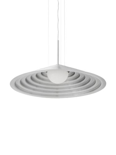 Audo Copenhagen Chancery Pendelleuchte Ø: 75 cm - Poliertes Aluminium