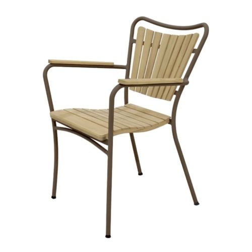 Mandalay Marguerit Havestol - Teak/Mocca