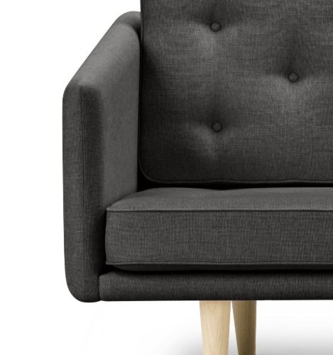 Fredericia Furniture 2003 Nr. 1 3 Pers. Sofa L: 206 cm – Sunniva 173/Lackierte Eiche