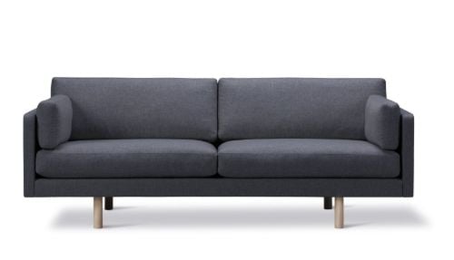 Fredericia Furniture Erik Jørgensen EJ220 2062 2 Pers. Sofa 100 L: 212 cm - Bardal 780/Sæbebehandlet Eg