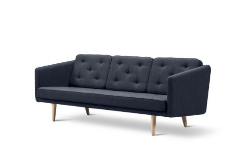 Fredericia Furniture 2003 Nr. 1 3 Pers. Sofa L: 206 cm - Fiord 782/Eg Lys Olie