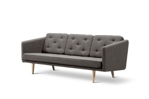 Fredericia Furniture 2003 Nr. 1 3 Pers. Sofa L: 206 cm - Fiord 151/Eg Lys Olie
