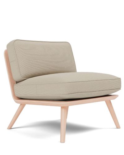 Fredericia Furniture 1711 Spine Lounge Sessel Petit – Grand Linen/Eg