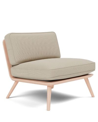 Fredericia Furniture 1710 Spine Lounge Stuhl – Grand Linen/Eg