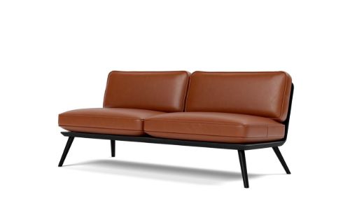 Fredericia Furniture 1712 Spine Lounge Sofa – Leder Cera/Ask