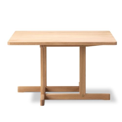 Fredericia Furniture BM80 Mogensen Coffee Table 90x90 cm - Olieret Eg