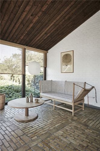 Fredericia Furniture 1295 Pon Couchtisch Ø: 90 cm – seifenbehandelte Eiche