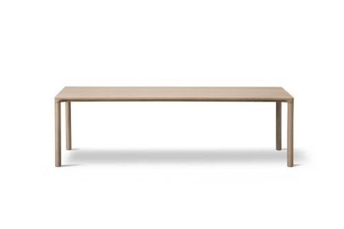 Fredericia Furniture 6715 Piloti Sofabord 120x39x41 cm - Lys Olieret Eg