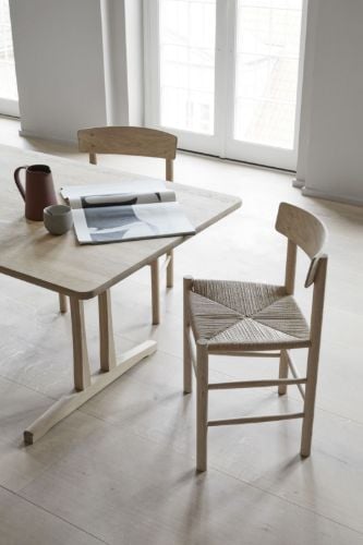 Fredericia Furniture 6293 C18 Mogensen Shaker Esstisch 220x90 cm - Helle geölte Eiche