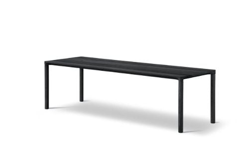 Fredericia Furniture 6715 Piloti Couchtisch 120 x 39 x 35 cm – schwarz lackierte Eiche