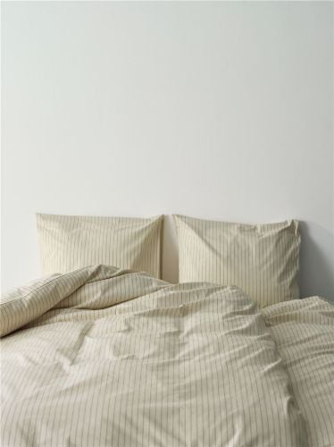 HAY Fineline Bettbezug 140x200 cm - Elfenbein