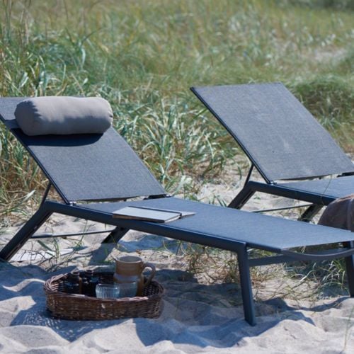 Mandalay Nackenkissen für Elba Liegestuhl - Khaki