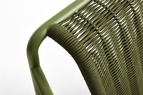 HAY Palissade Cord Loungesessel Niedrig H: 70 cm - Oliv